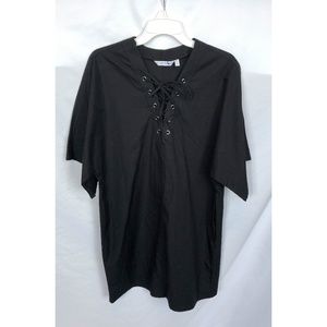 & Other Stories Black Tunic Dress Size 6